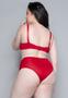 Imagem de Conjunto de Lingerie Plus Size Wls Modas Sutiã Reforçado Com Bojo Calcinha Luxo