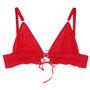 Imagem de Conjunto de Lingerie sem Bojo em Tule e Renda com Argola de Strass