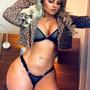 Imagem de Conjunto de Lingerie sem Bojo em Tule e Renda com Argola de Strass