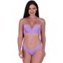 Imagem de Conjunto de Lingerie Sutiã com Bojo e Calcinha Básico