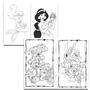 Imagem de Conjunto de Livros para Colorir Bendon (24 Unidades) - Disney - 2 a 8 Anos