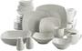 Imagem de Conjunto de louças Gibson Home Zen Buffetware 39 peças brancas