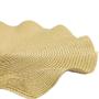 Imagem de Conjunto De Lugares Americanos Com 38cm Babado Dourado Com 6 Unidades