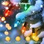 Imagem de Conjunto de luzes de corda de Natal Minetom C7 Multicolor 7m