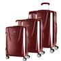 Imagem de Conjunto de Malas de Viagem Expansível Policarbonato Samsonite Derby Cadeado Tsa 3pcs P/m/g Vermelha