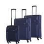 Imagem de Conjunto de Malas de Viagem Expansível Poliester Samsonite Bahia Cadeado Tsa Rodas 360 P/m/g Azul