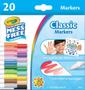 Imagem de Conjunto de marcadores Crayola Color Wonder 20 Broad Line para crianças com mais de 3 anos