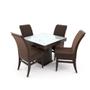 Imagem de Conjunto de Mesa 100cm com 4 Cadeiras Santiago Talismã