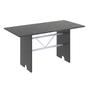 Imagem de Conjunto de Mesa 140x75cm Tampo Ardósia com 6 Cadeiras Lavínea