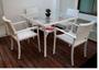 Imagem de Conjunto De Mesa 4 Cadeiras Aluminio Área Externa Varanda