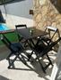 Conjunto de Mesa 70x70 4 Cadeiras Dobráveis em Madeira - Passa Perto Imagem de Conjunto de Mesa 70x70 4 Cadeiras Dobráveis em Madeira