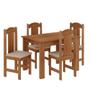 Imagem de Conjunto De Mesa Arauna Estilo Com 4 Cadeiras