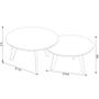 Imagem de Conjunto de Mesa Classic Centro Redonda - Off White