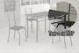 Imagem de Conjunto de Mesa com 04 Cadeiras Rio Teixeira Martelado