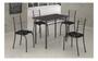 Imagem de Conjunto de Mesa com 04 Cadeiras Rio Teixeira Martelado