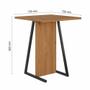 Imagem de Conjunto De Mesa Com 2 Cadeiras Arkansas Cinamomo/bege - M. Arapongas