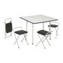 Imagem de Conjunto de Mesa com 4 Cadeiras Dani material sintético Branco