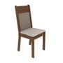 Imagem de Conjunto de Mesa com 4 Cadeiras Havana Suede Rustic e Pérola