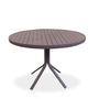Imagem de Conjunto de Mesa Com 4 Cadeiras Linha Leve - Marrom