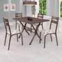 Imagem de Conjunto de Mesa com 4 Cadeiras Luna