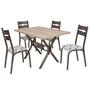 Imagem de Conjunto de Mesa com 4 Cadeiras Luna
