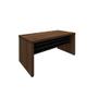 Imagem de Conjunto de Mesa com Gaveteiro de Escritório Executiva 3 GV Marrom e Preto