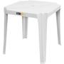 Imagem de Conjunto de mesa Coruripe com 4 cadeiras plásticas sem braço - Solplast
