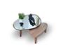 Imagem de Conjunto de Mesa de Centro Espelhada Paris