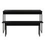 Imagem de Conjunto de Mesa de Jantar com Banco Studio Preto