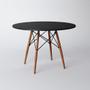 Imagem de Conjunto De Mesa De Jantar Eames Eiffel 90cm 4 Cadeiras
