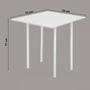 Imagem de Conjunto de Mesa Dobrável e 4 Banquetas Expert Ciplafe