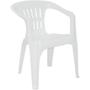 Imagem de Conjunto de Mesa e Cadeiras Plásticas Tramontina, Branco