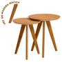 Imagem de Conjunto De Mesa Lateral Redonda Nature Classic Imcal