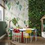 Imagem de Conjunto de Mesa Oitavada com 8 Cadeiras Happy Colorido