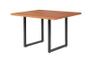 Imagem de Conjunto de mesa para área externa 6 cadeiras 1,60x0,90m - Lais - Metal Art