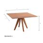 Imagem de Conjunto de Mesa Retangular 160x90cm e 6 Cadeiras Dima