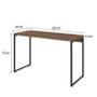 Imagem de Conjunto de Mesa Studio Nogal 120 cm com Cadeira de Escritório Presidente Giratória com Relax Office Plus Preta