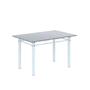 Imagem de Conjunto de Mesa Tubular 120cm X 75cm Tampo com 4 Cadeiras
