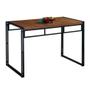 Imagem de Conjunto de Mesa Wooden com 4 Bancos Preto e Ipê
