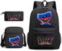 Imagem de Conjunto de mochilas Playtime Huggy Wuggy, mochilas Monster, bolsa mensageiro, bolsa de lápis, mochila escolar