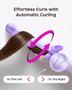 Imagem de Conjunto de modeladores Wavytalk Curlmaker Pro Rotating Purple