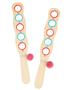 Imagem de Conjunto de Paddleball PICK A TOY de Madeira com Jogo Catch & Toss Ball