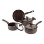 Imagem de Conjunto de panela 4pc marron hercules pa300-4ma