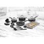 Imagem de Conjunto De Panelas Cuisinart Preto Chef Antiaderente Com 22 Peças P55-22Bk