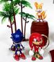 Imagem de Conjunto de peças do Sonic 18 com figuras e acessórios aleatórios do Sonic - pode incluir Super Sonic, Amy Rose, Miles, Tails Prower, Sonic, Metal Sonic e Knuckles
