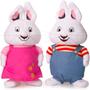 Imagem de Conjunto de Pelúcia Max e Ruby - Coelho Branco para Crianças