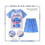 Imagem de Conjunto De Pijama Infantil De Verão Winnie Bear Meninos Meninas Ponto Desenho Animado Roupa De