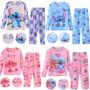 Imagem de Conjunto de Pijamas Disney Stitch Infantil - Roupa de Dormir Fofa para Meninos e Meninas