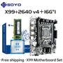 Imagem de Conjunto De Placa-mãe SOYO X99 D4 De 16 GB 2133 MHz DDR4 Com CPU Xeon E5-2640 V4 Para PC Para Jogos