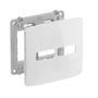 Imagem de Conjunto de Placa+Suporte 4x4 2 POS (1+1) Composé Branco - WEG